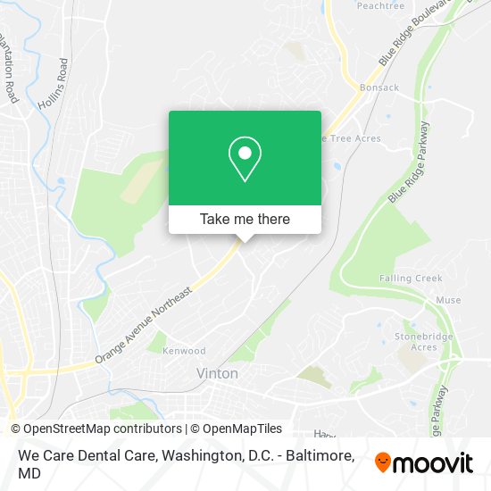 Mapa de We Care Dental Care