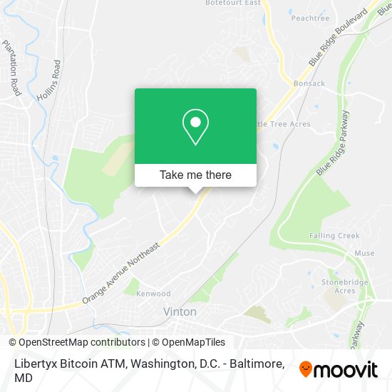 Libertyx Bitcoin ATM map