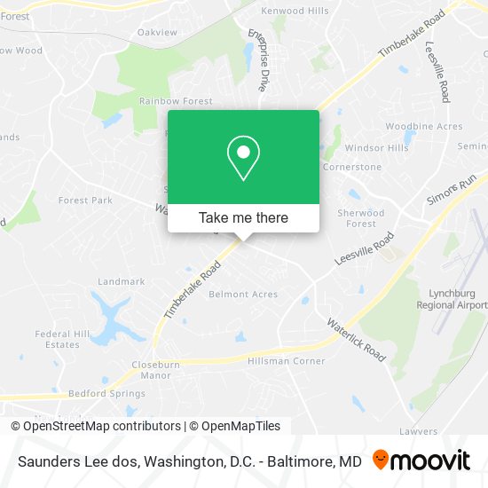 Mapa de Saunders Lee dos