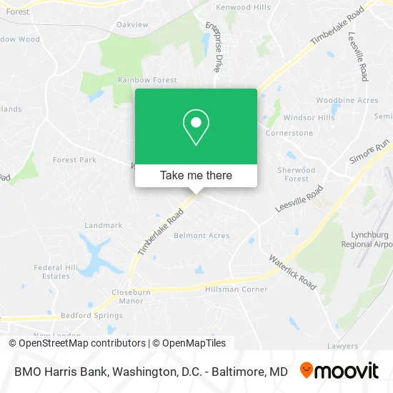 BMO Harris Bank map