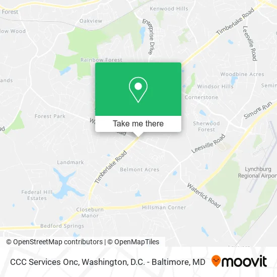 CCC Services Onc map