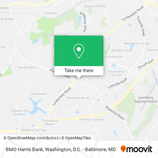 BMO Harris Bank map