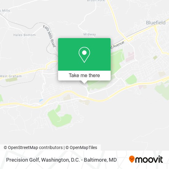Precision Golf map