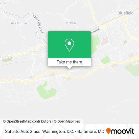 Safelite AutoGlass map