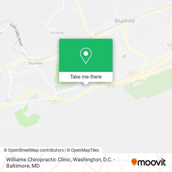 Williams Chiropractic Clinic map