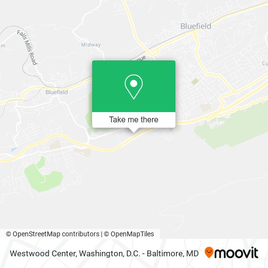 Westwood Center map