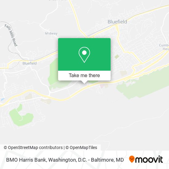 BMO Harris Bank map