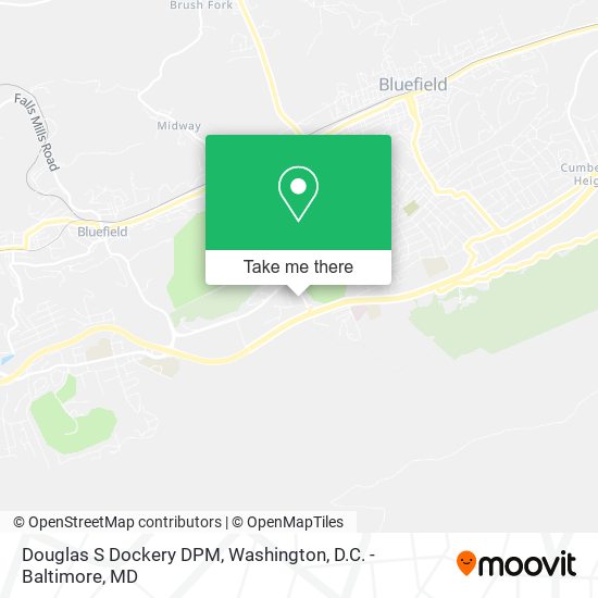 Douglas S Dockery DPM map
