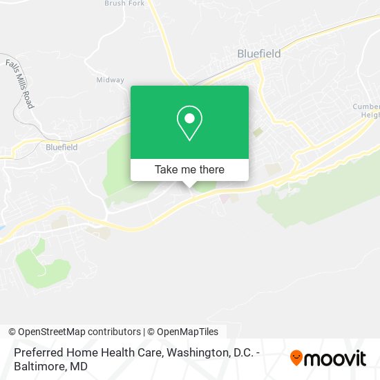 Mapa de Preferred Home Health Care