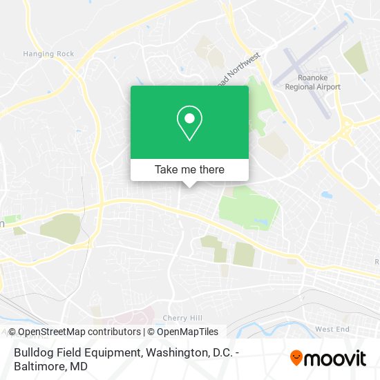 Bulldog Field Equipment map