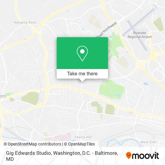 Gig Edwards Studio map