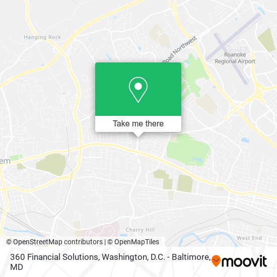 360 Financial Solutions map