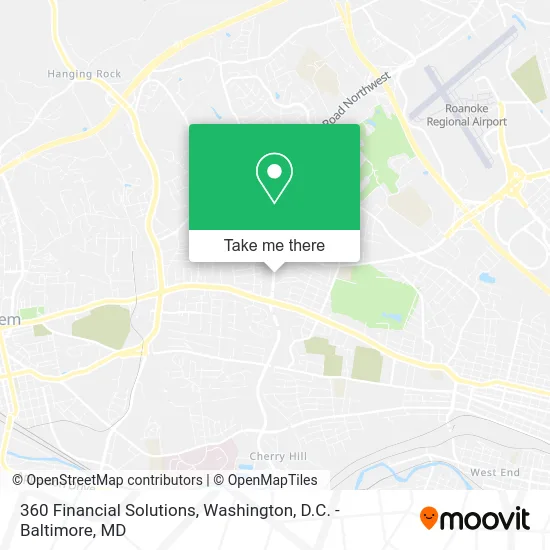 360 Financial Solutions map