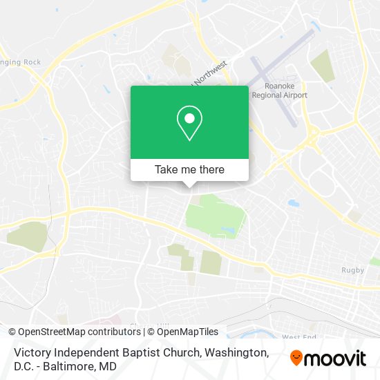 Victory Independent Baptist Church map
