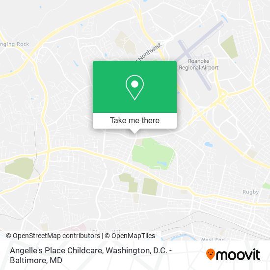 Angelle's Place Childcare map