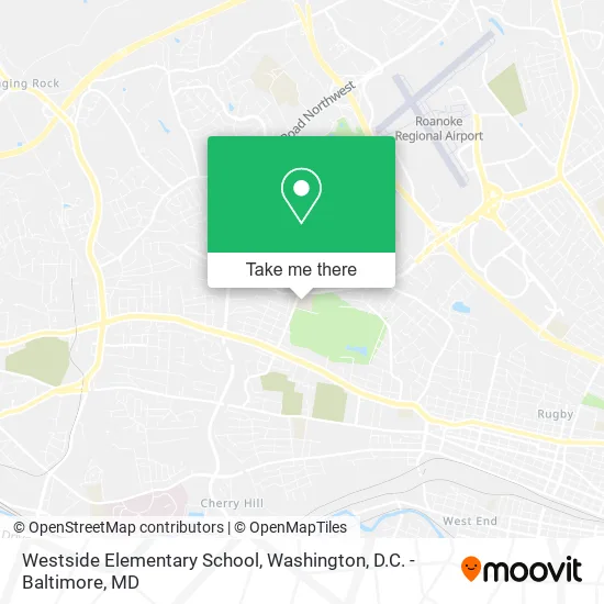Mapa de Westside Elementary School