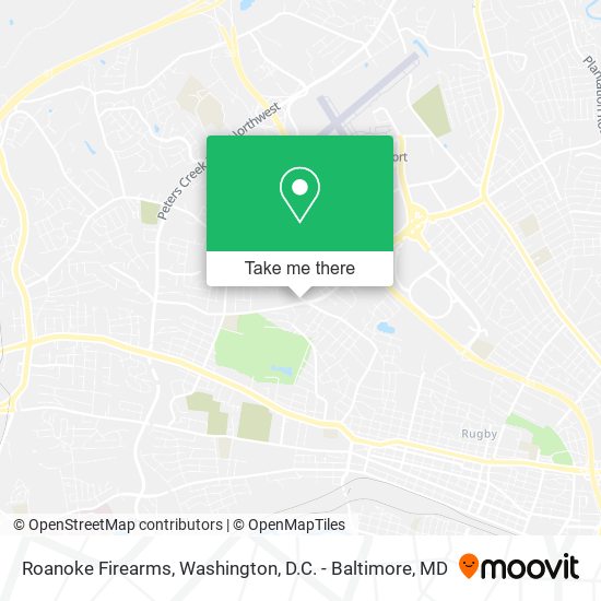 Roanoke Firearms map