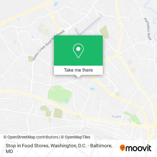 Stop in Food Stores map