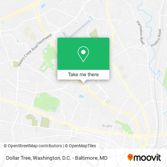 Dollar Tree map
