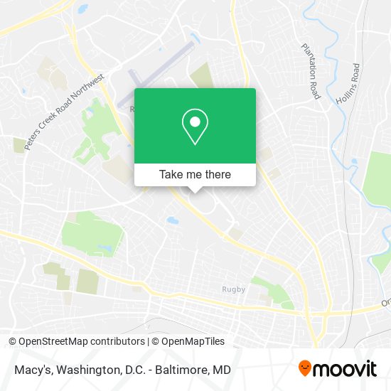 Mapa de Macy's