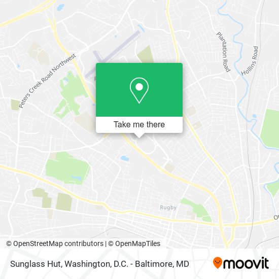 Sunglass Hut map