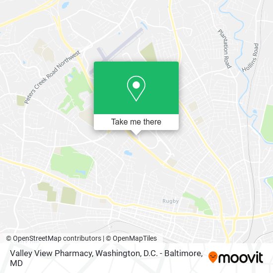 Valley View Pharmacy map