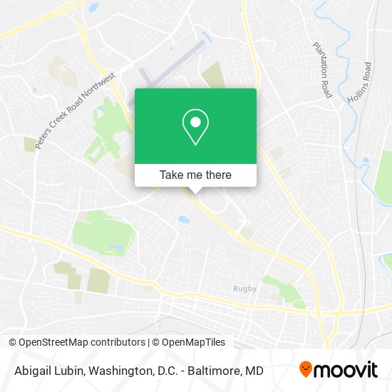 Mapa de Abigail Lubin