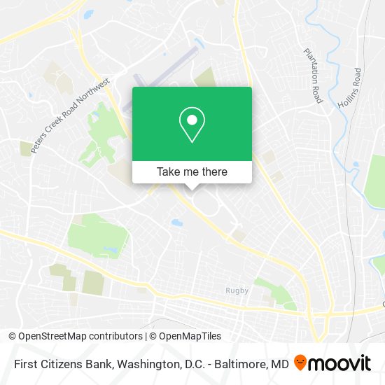 Mapa de First Citizens Bank