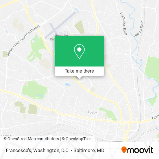 Francesca's map