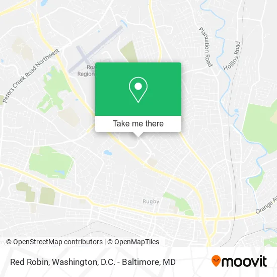 Red Robin map