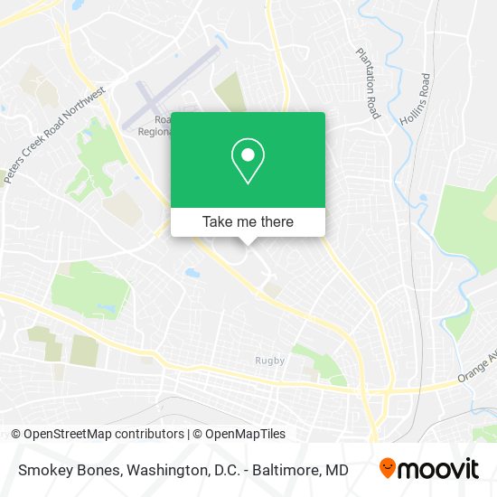Mapa de Smokey Bones