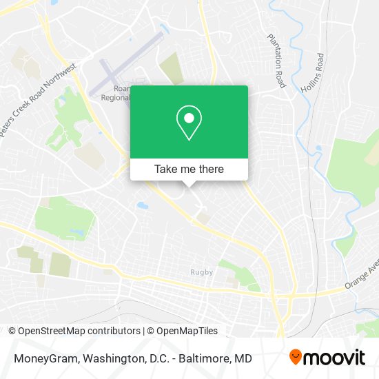 MoneyGram map
