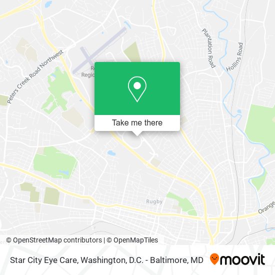 Mapa de Star City Eye Care