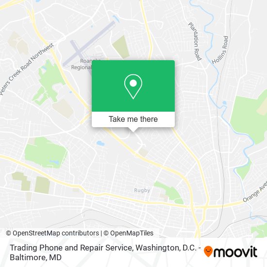 Trading Phone and Repair Service map