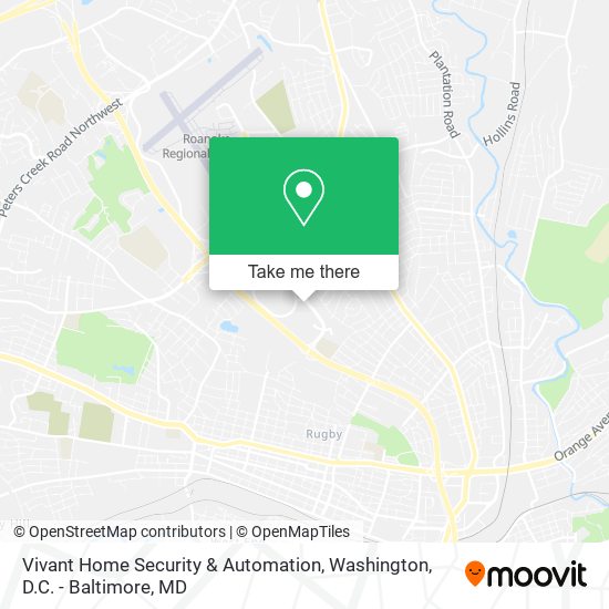 Vivant Home Security & Automation map