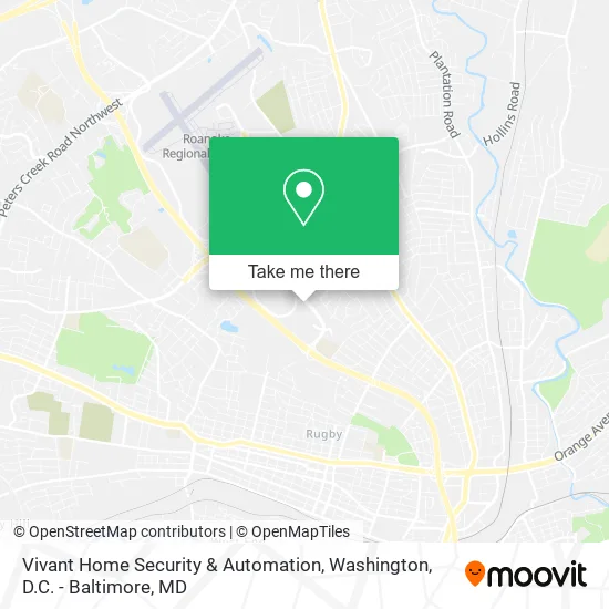 Vivant Home Security & Automation map