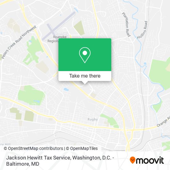 Mapa de Jackson Hewitt Tax Service