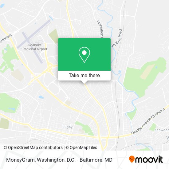 MoneyGram map