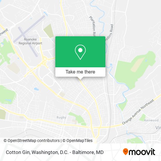 Cotton Gin map