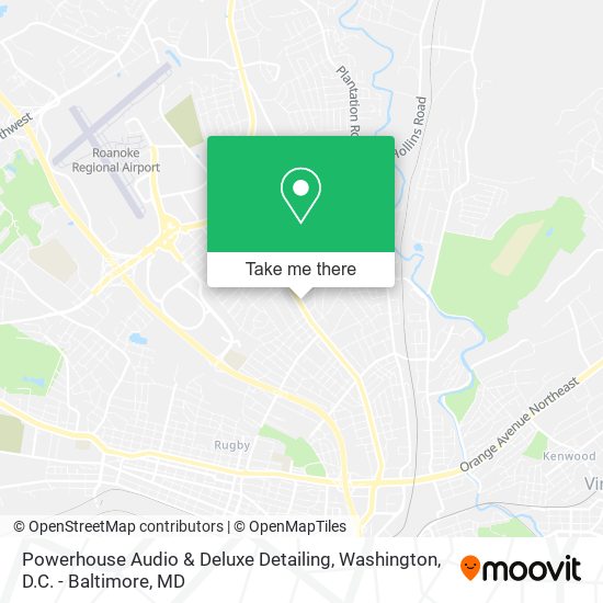 Mapa de Powerhouse Audio & Deluxe Detailing