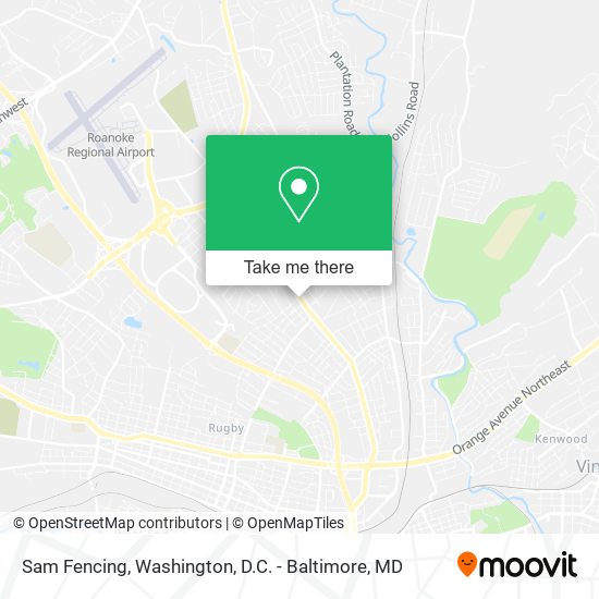 Sam Fencing map