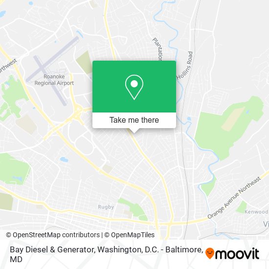 Bay Diesel & Generator map