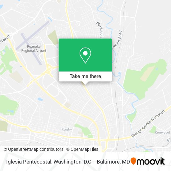 Mapa de Iglesia Pentecostal