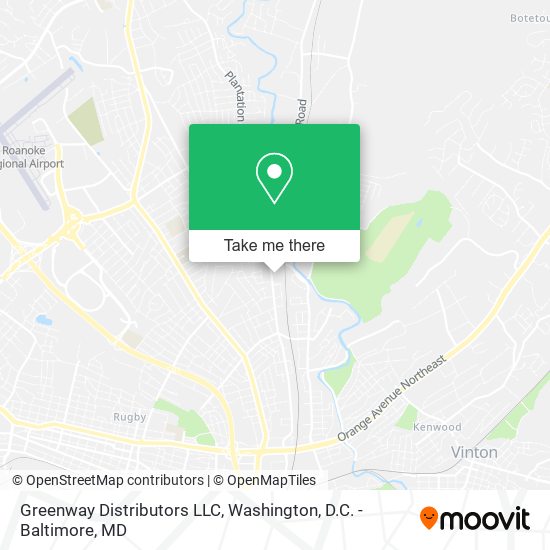 Greenway Distributors LLC map