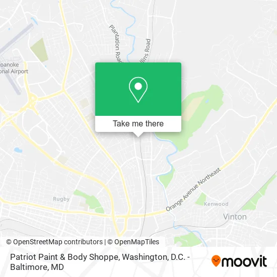 Patriot Paint & Body Shoppe map