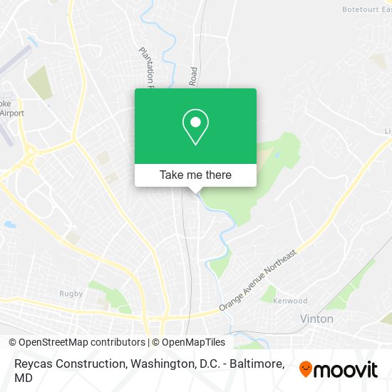 Reycas Construction map