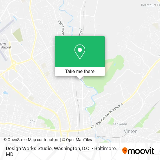 Mapa de Design Works Studio