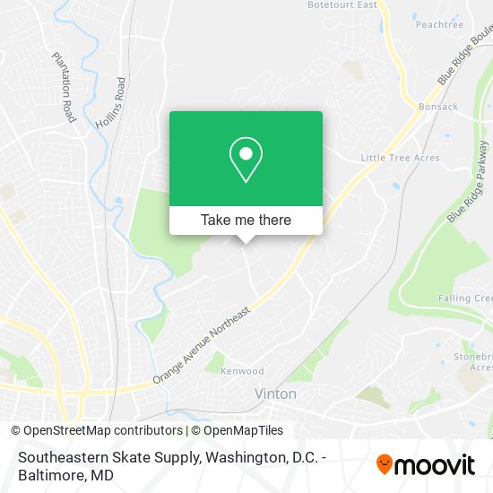 Southeastern Skate Supply map