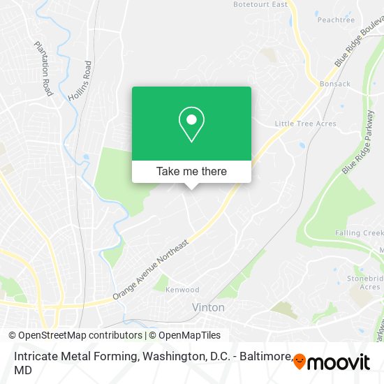 Intricate Metal Forming map