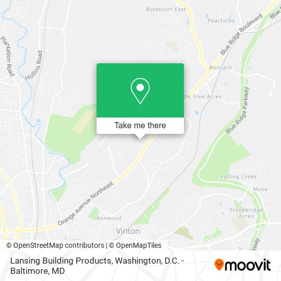 Mapa de Lansing Building Products